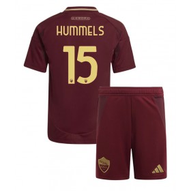 Dětské fotbalový komplet AS Roma Mats Hummels #15 Domácí košile 2024-25 Krátkým Rukávem